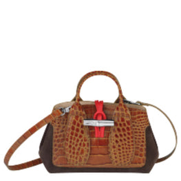 100 Bags/ 10057HYK504 /Top handle bag Cognac/