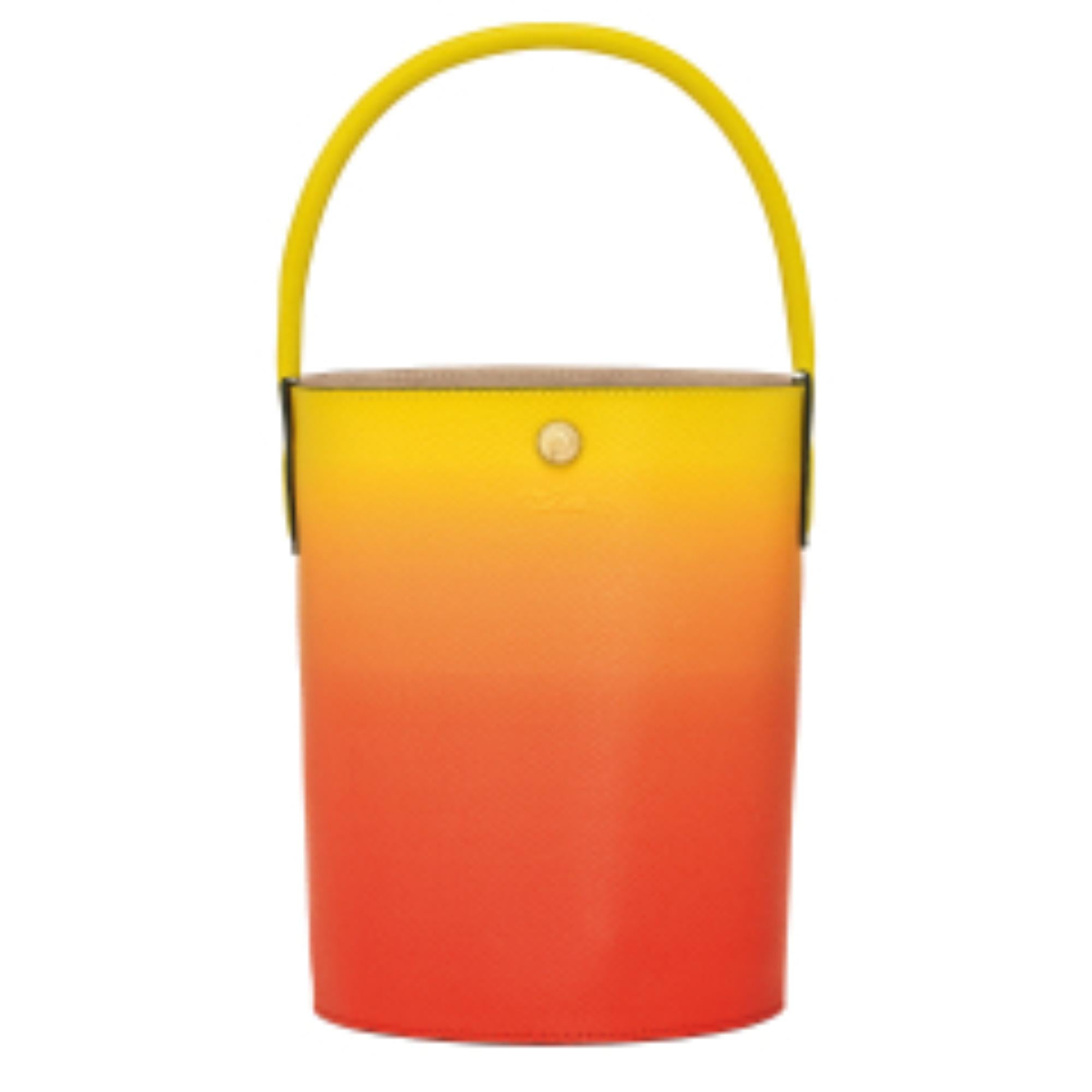 100 Bags/ 10161HCKH85 /Top handle bag Yellow/Orange/
