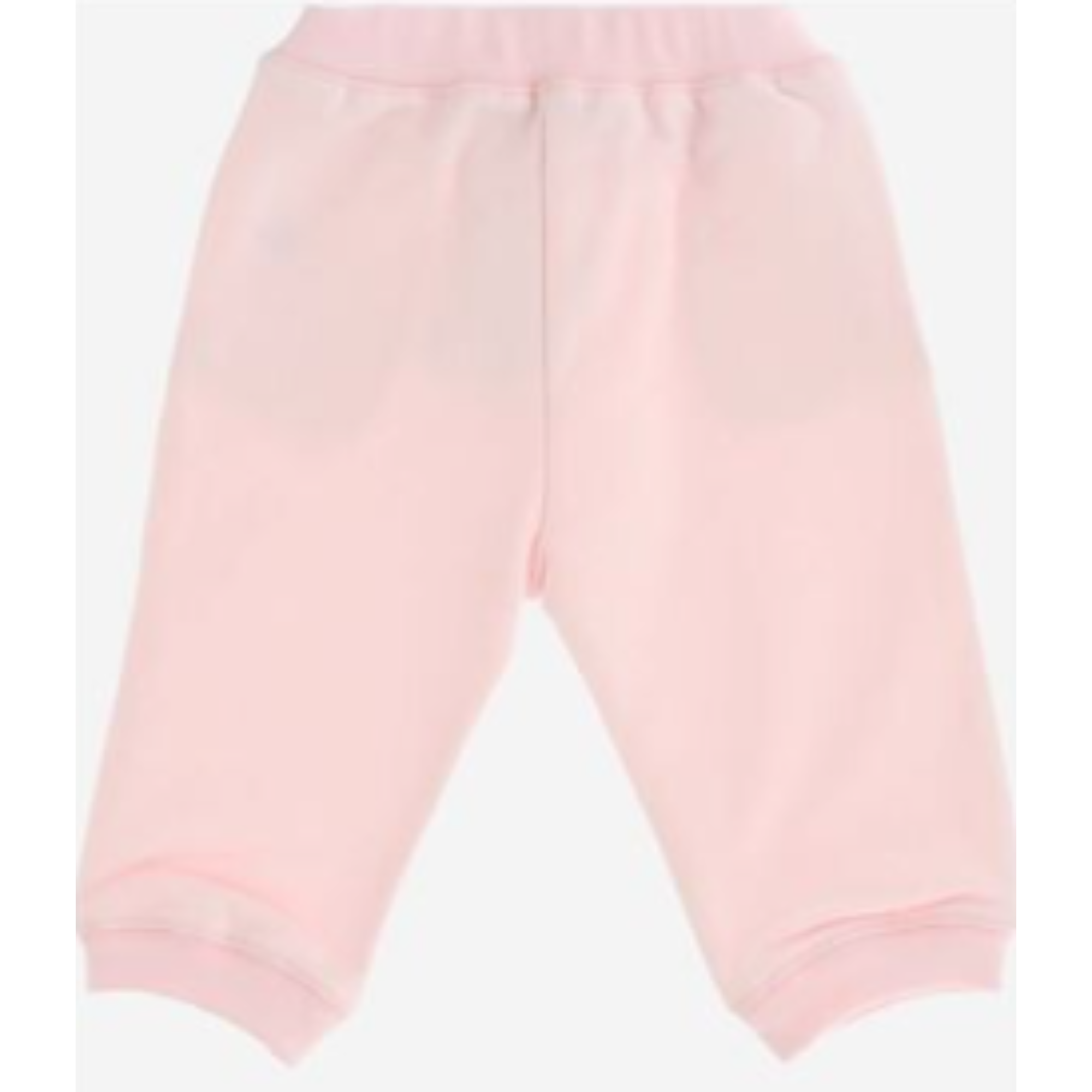 코튼 폴리 츄리닝 팬츠-연핑크