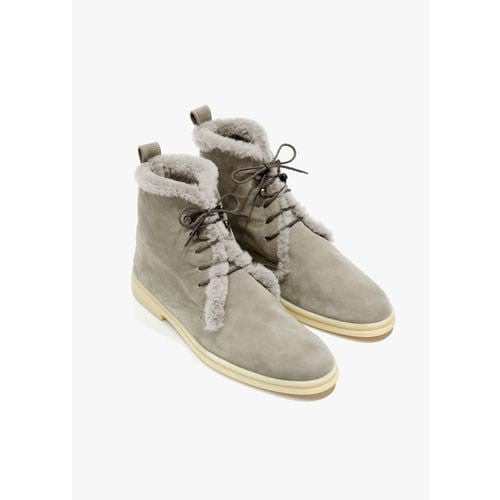 YLVI WALK LADY SUEDE FUR