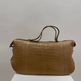 SHOULDER BAG - CARAMEL FUME'