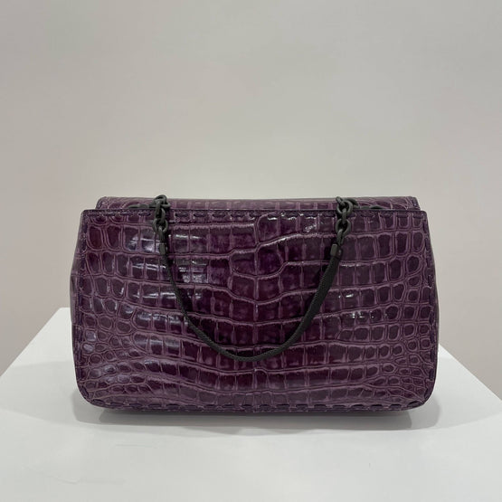 TOP HANDLE BAG - PLUM/PLUM