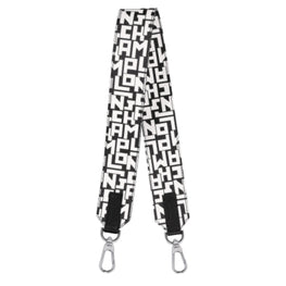 605 Shoulder strap/ 34133HPZ067 /Shoulder strap Black/White/