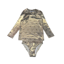 수영복 세트-골드