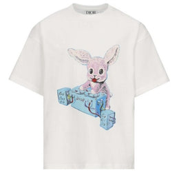 캐릭터 티셔츠-화이트