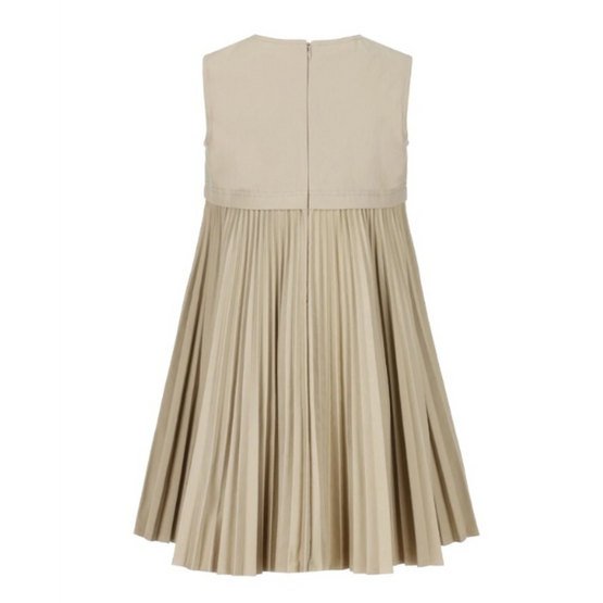 골드 플리츠 원피스