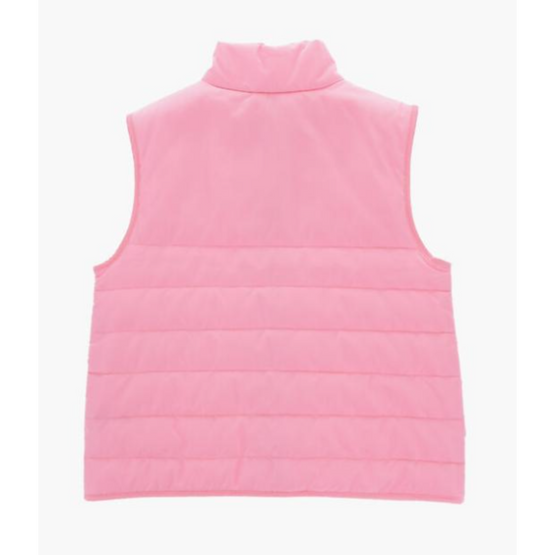 경량 패딩조끼-핑크