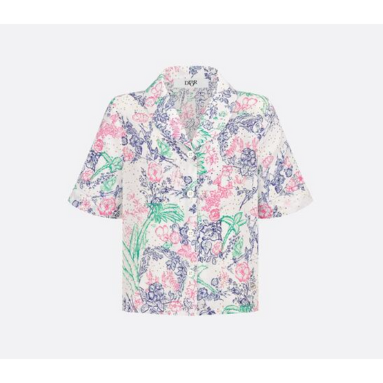 플로럴 이지 셔츠