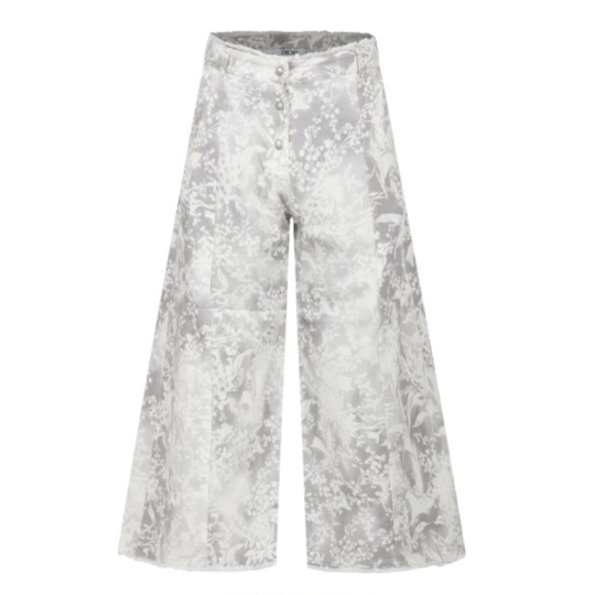 플로럴 와이드 팬츠