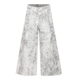 플로럴 와이드 팬츠