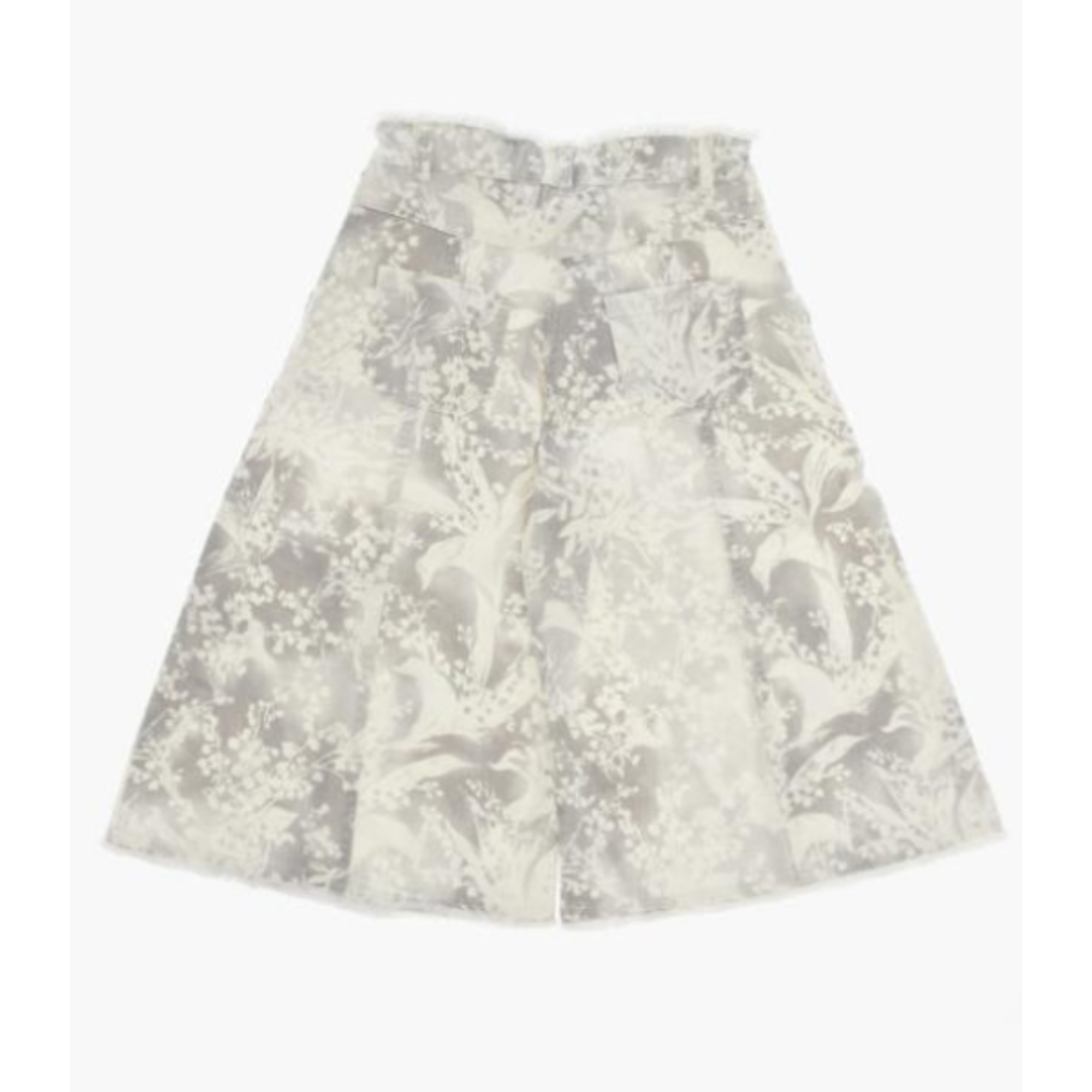 플로럴 와이드 팬츠