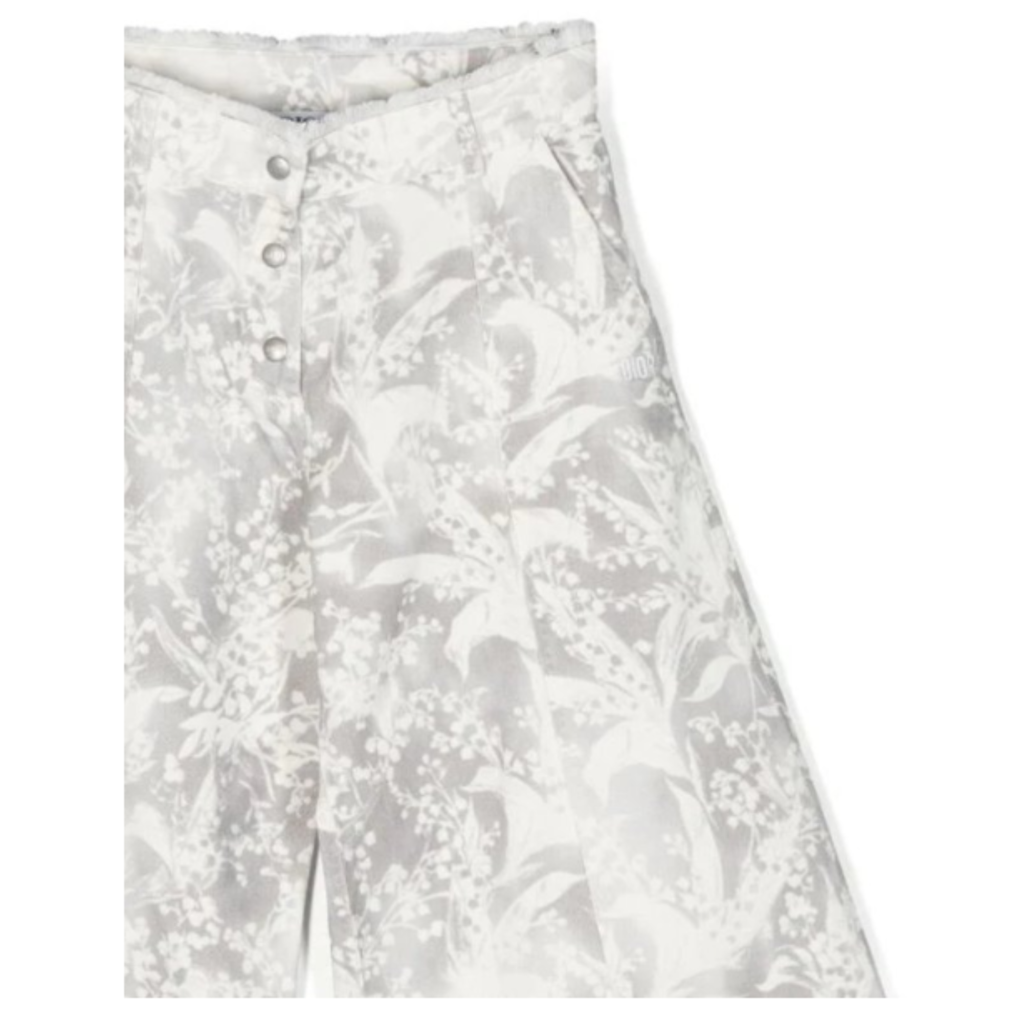 플로럴 와이드 팬츠