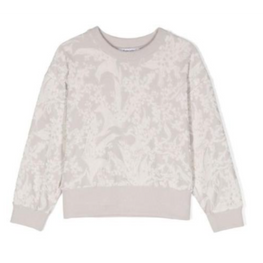 플로럴 패턴 풀오버