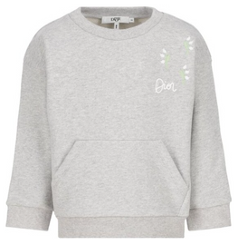 앞포켓 스웨트셔츠-멜란그레이