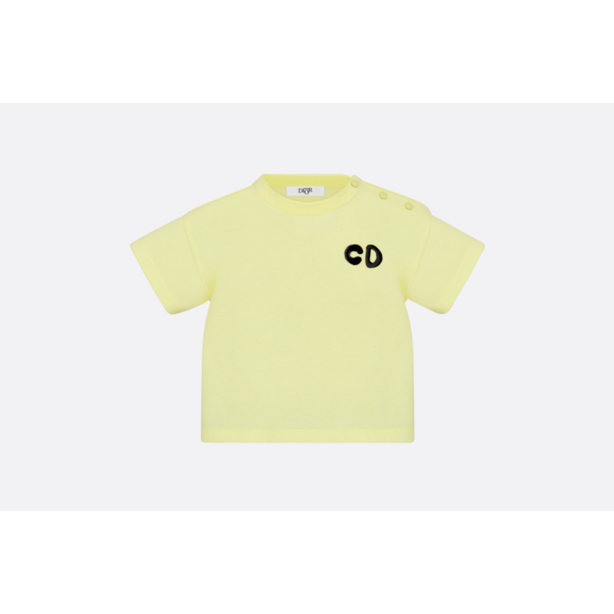 CD로고 면 반팔 티셔츠