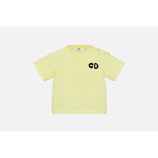 CD로고 면 반팔 티셔츠