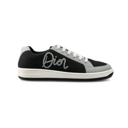디올 레터링 스니커즈-블랙