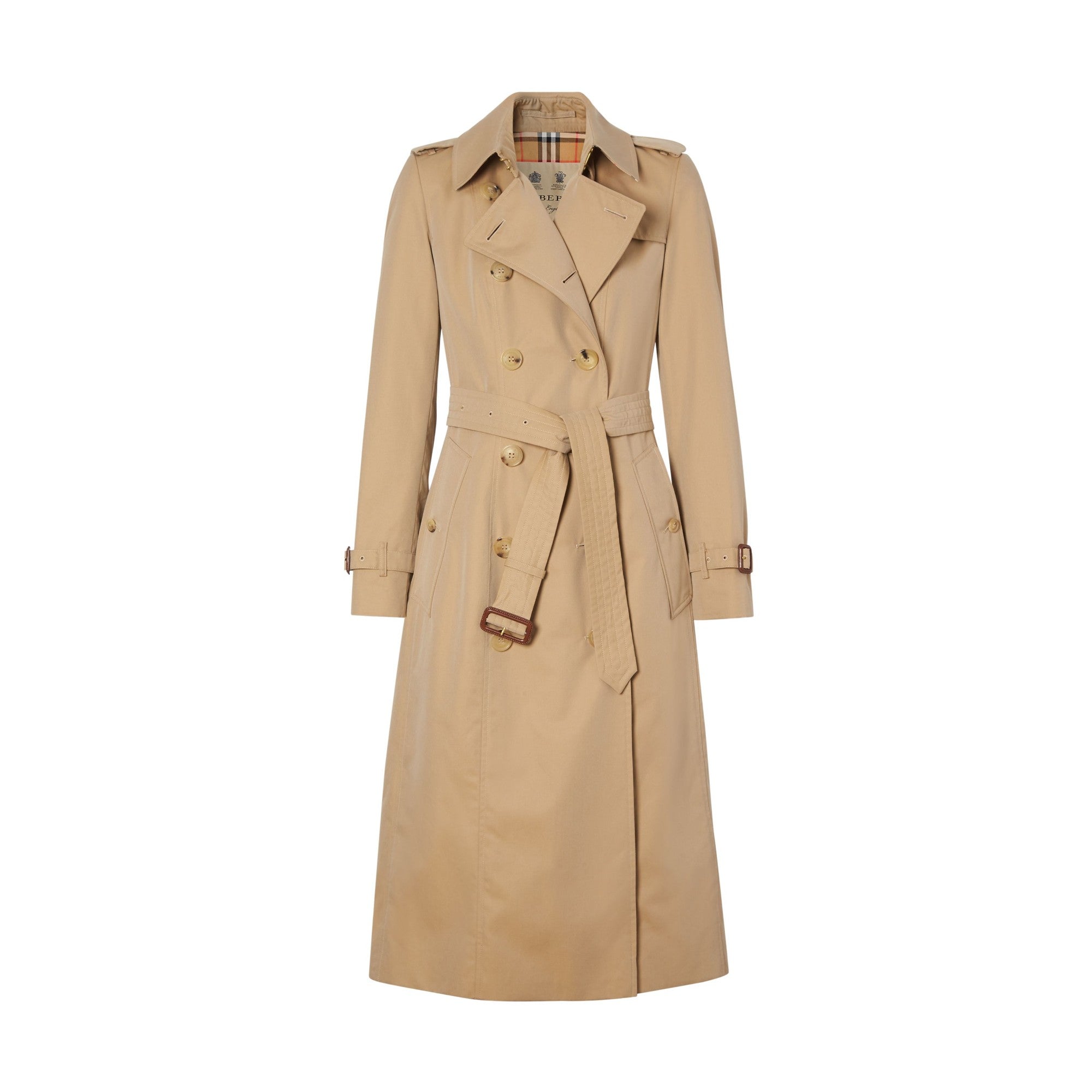 롱 첼시 헤리티지 트렌치코트-HONEY