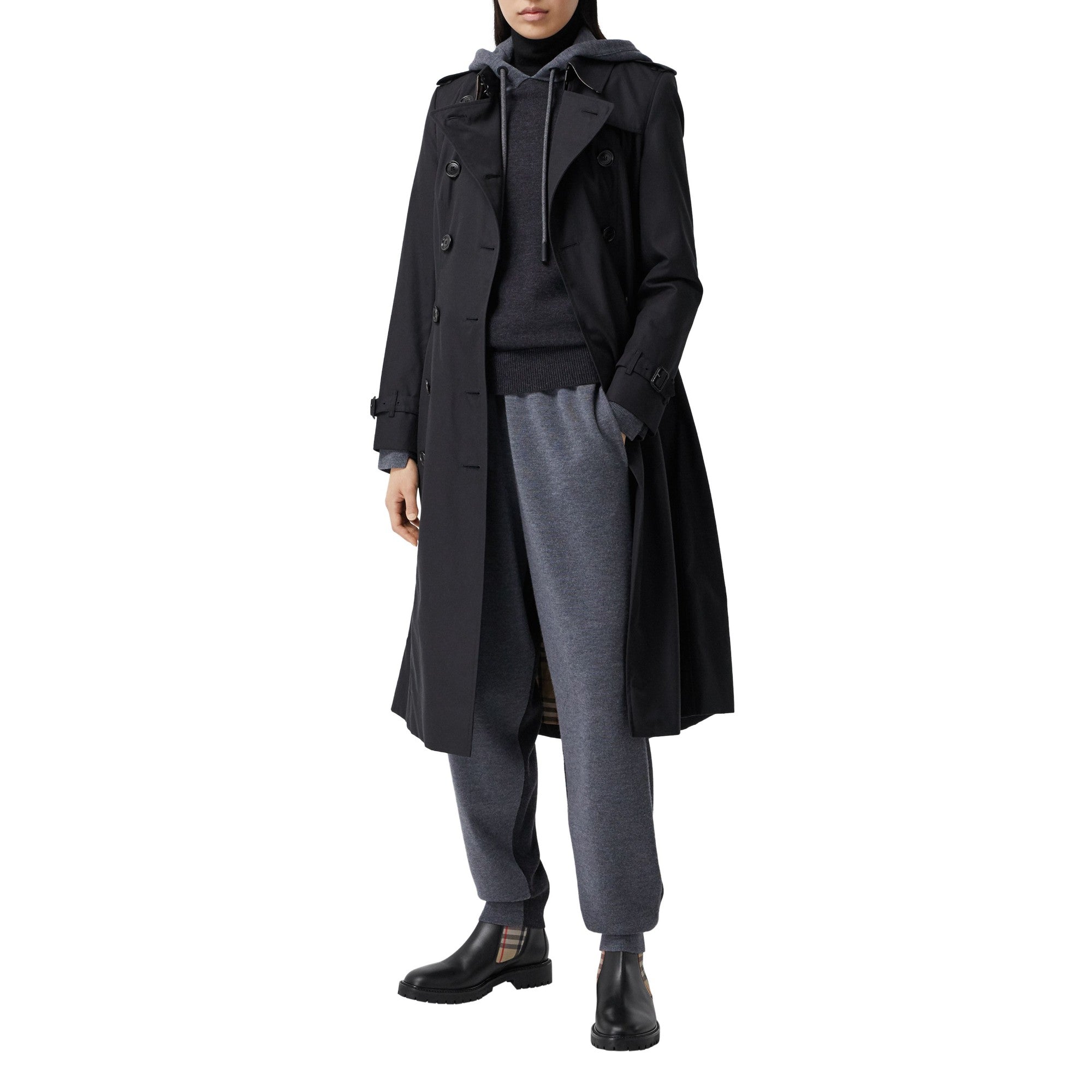 첼시 - 롱 헤리티지 트렌치코트-MIDNIGHT