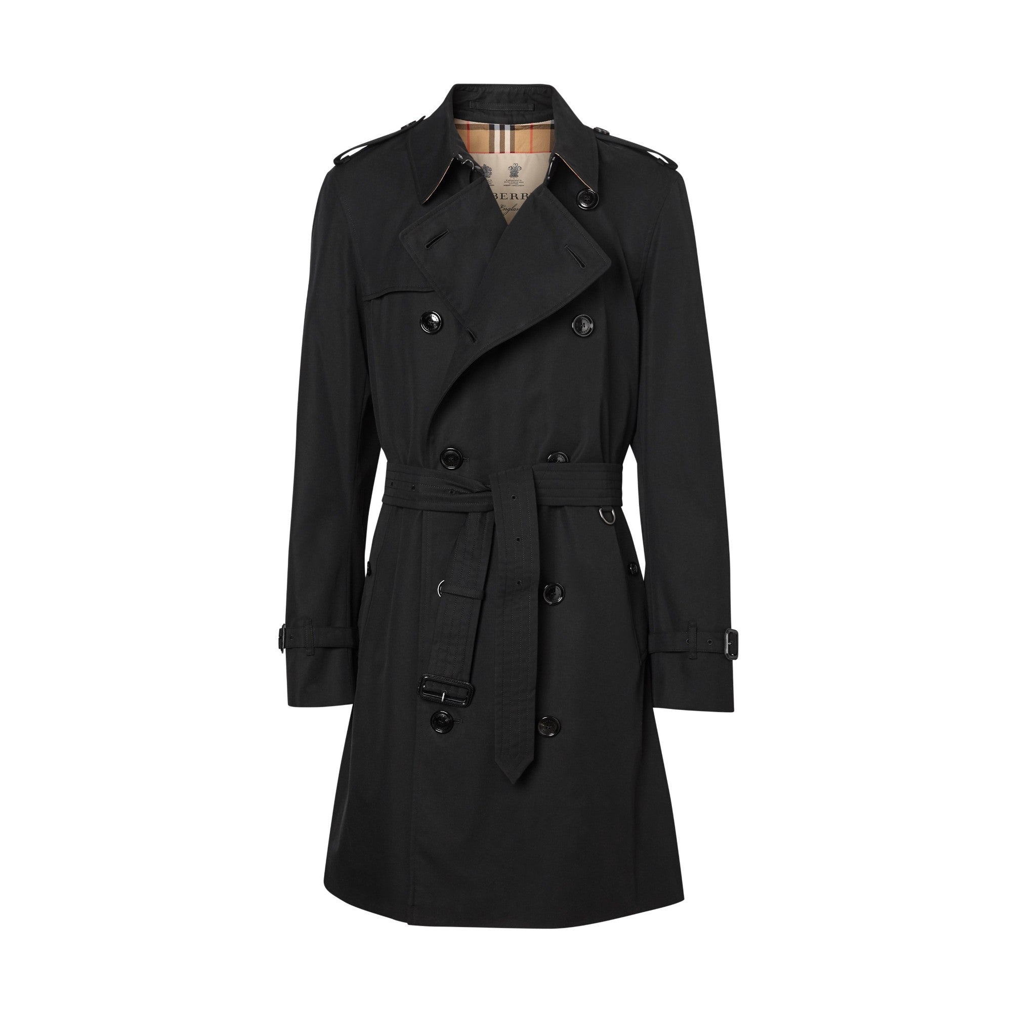 첼시 헤리티지 트렌치코트-BLACK