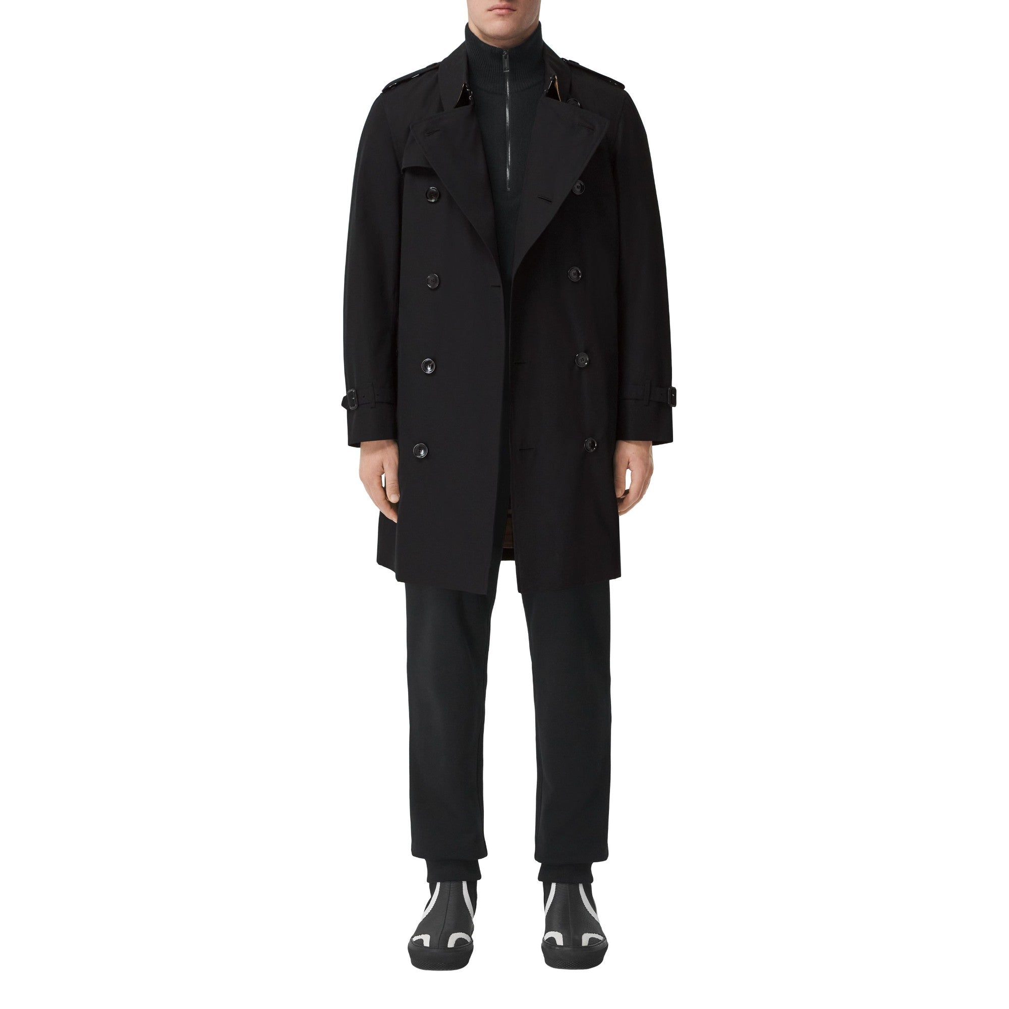 첼시 헤리티지 트렌치코트-BLACK