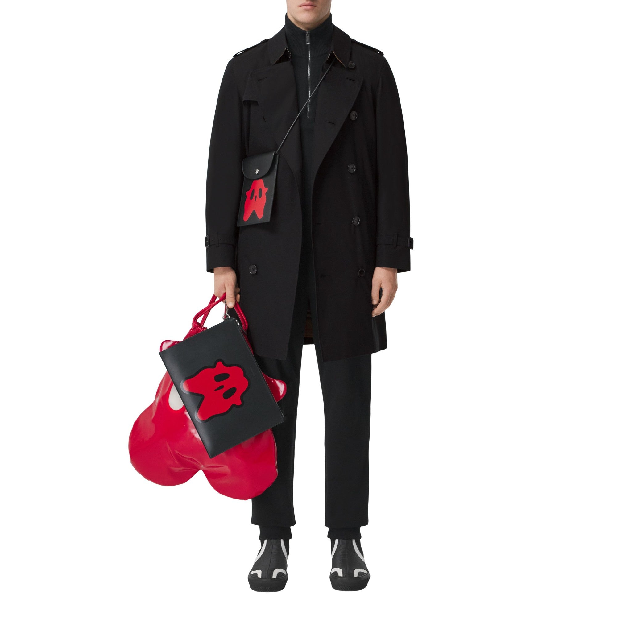 첼시 헤리티지 트렌치코트-BLACK