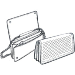 CHAIN / STRAP WALLET - STEEL NEW-ESPR/ST.N