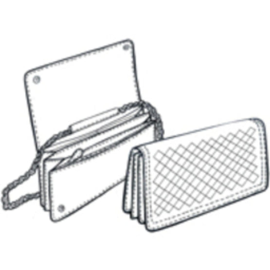 CHAIN / STRAP WALLET - STEEL NEW-ESPR/ST.N