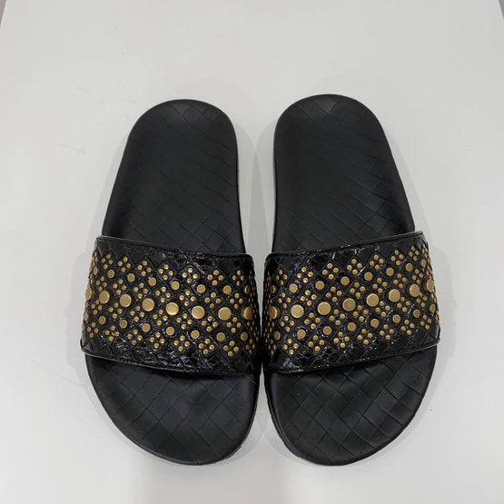 FLAT SANDAL - NERO/NERO