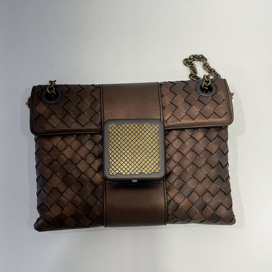 SHOULDER BAG - DK COPPER-NE/DK COP