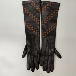 GLOVES - NERO-LEATHER NEW