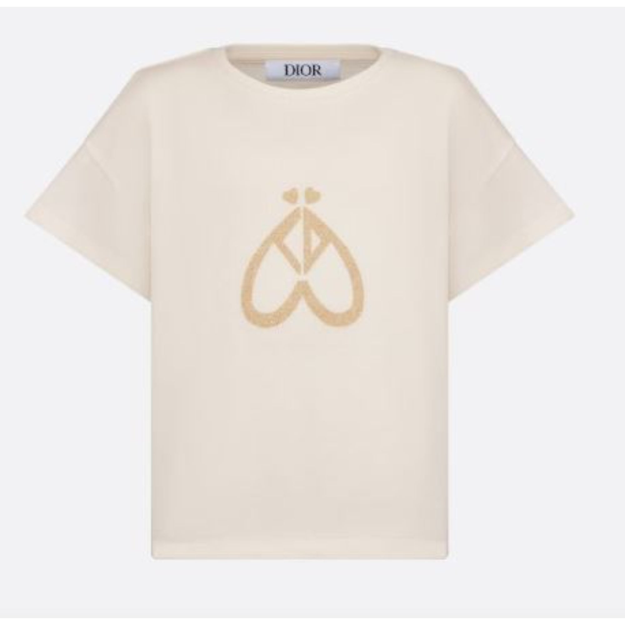 CD 하트 기본 티셔츠