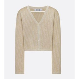 오블리크 니트 카디건