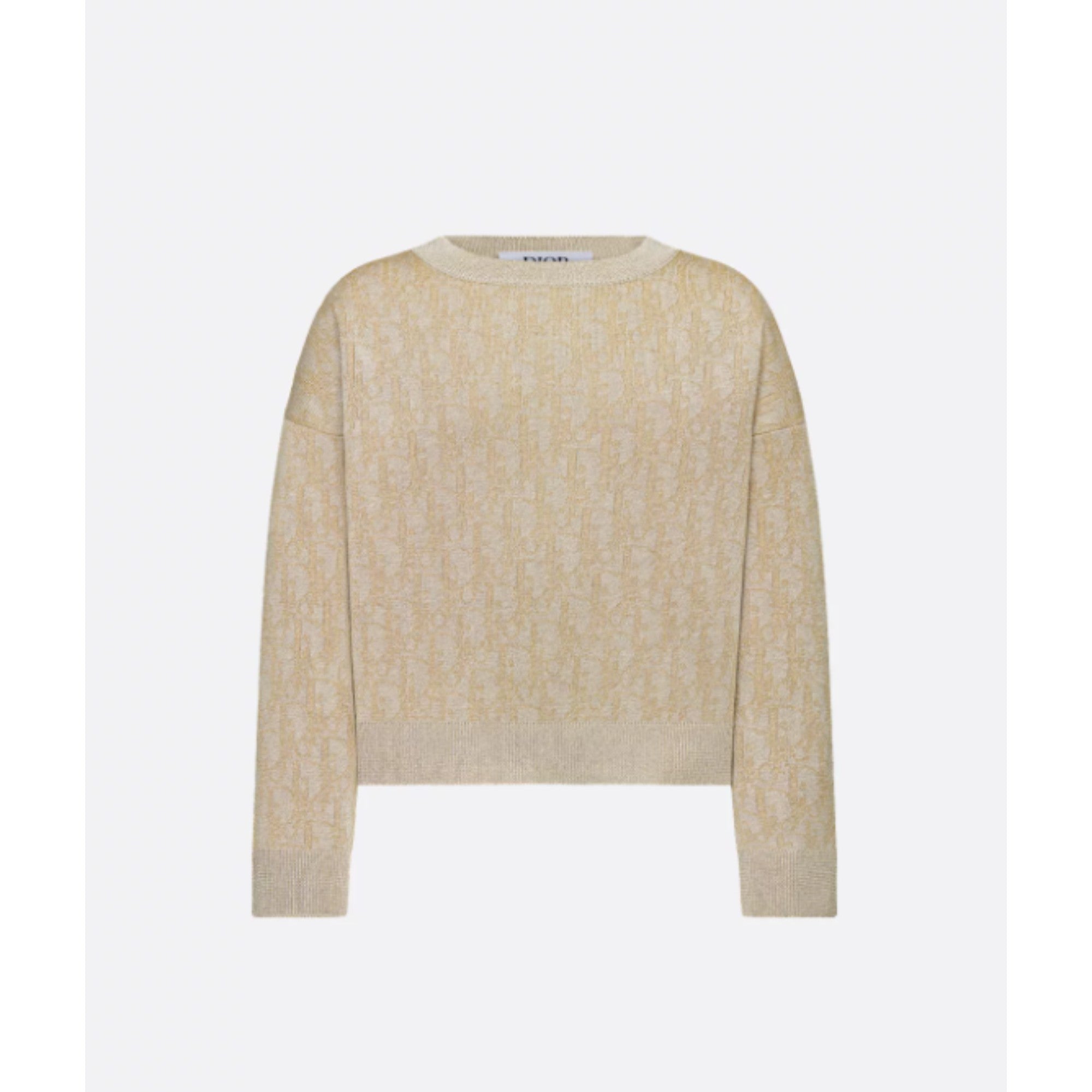 디올 로고 패턴 풀오버