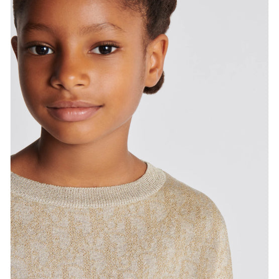 디올 로고 패턴 풀오버