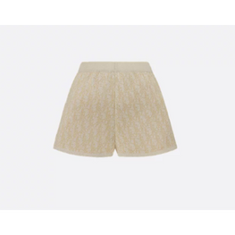 오블리크 니트 숏팬츠