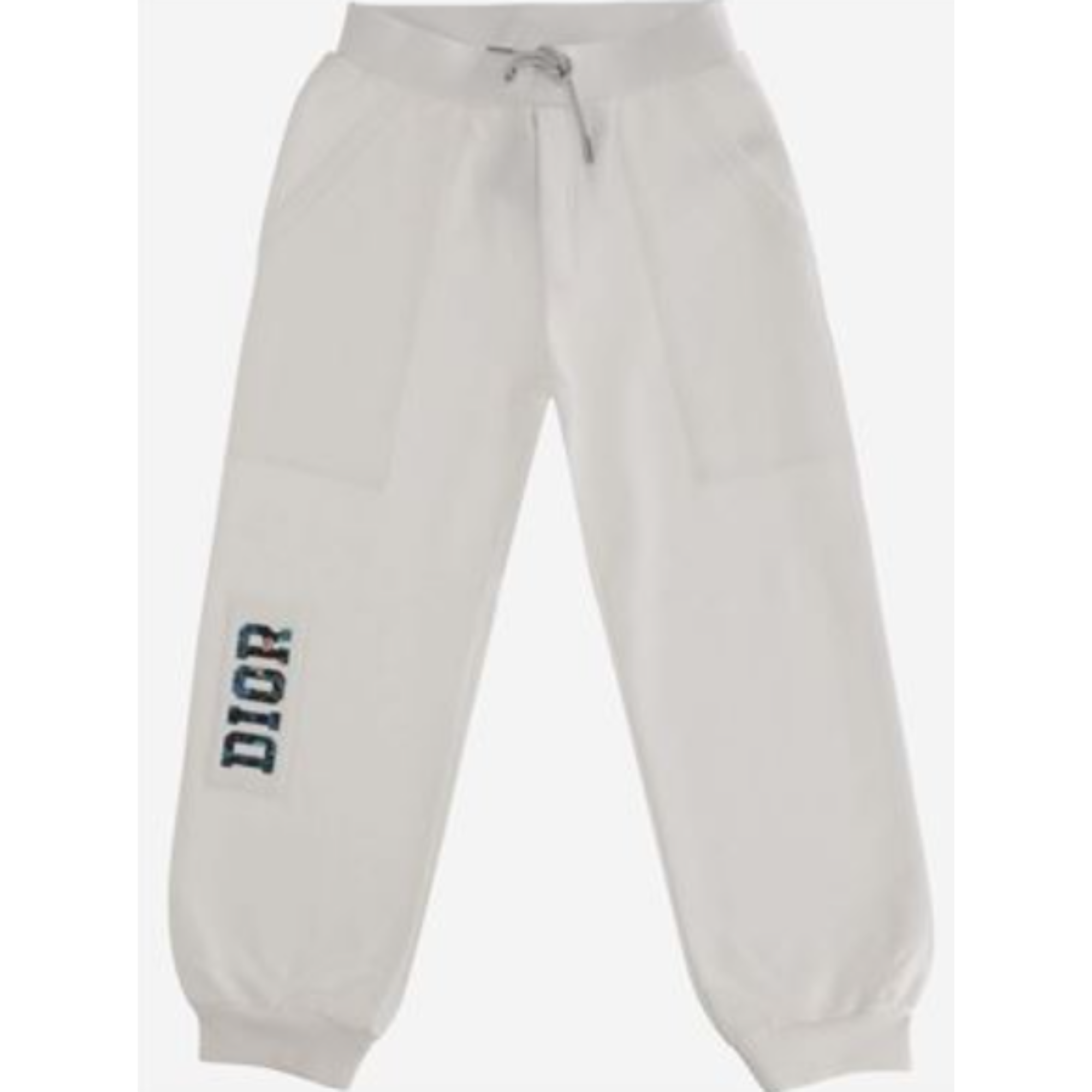 디올 로고 츄리링 팬츠-연그레이