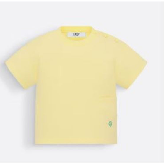 반팔 티셔츠-라이트 옐로우