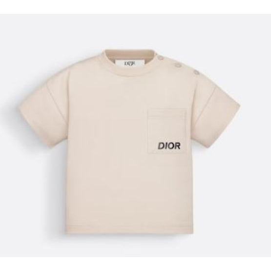 디올 포켓 면 티셔츠