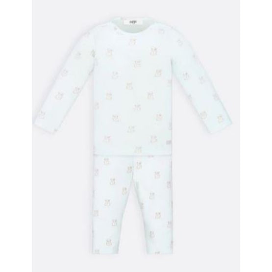 [선물세트] 강아지 패턴 세트-연하늘