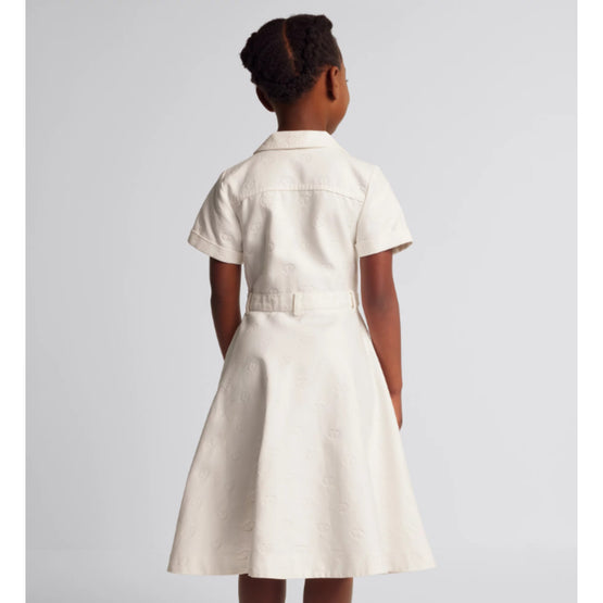 화이트 디올 컬렉션 원피스