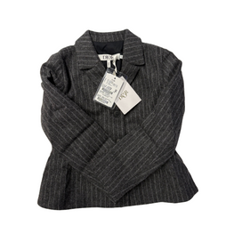 스트라이프 울 자켓