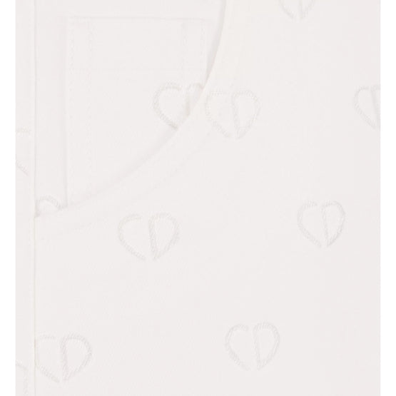 화이트 디올 컬렉션 와이드 팬츠