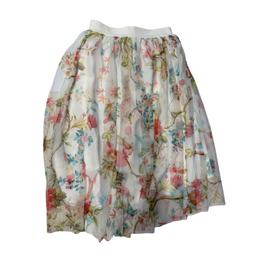 플로럴 패턴 스커트