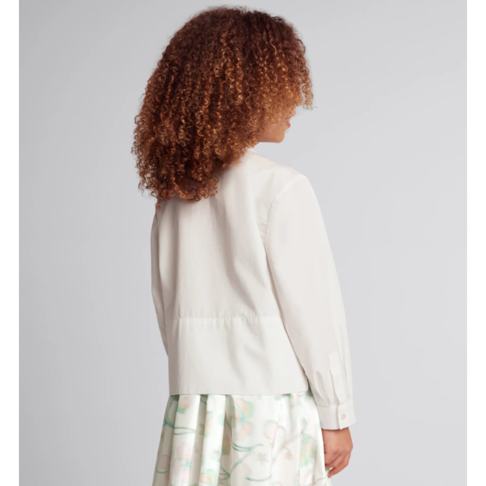 언발란스 셔츠-화이트