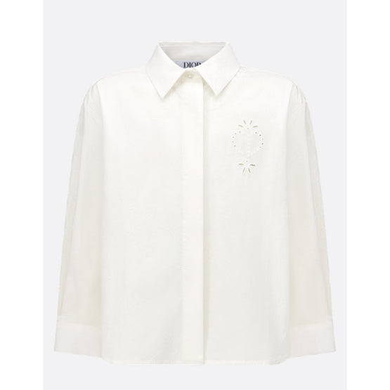 화이트 디올 컬렉션 셔츠