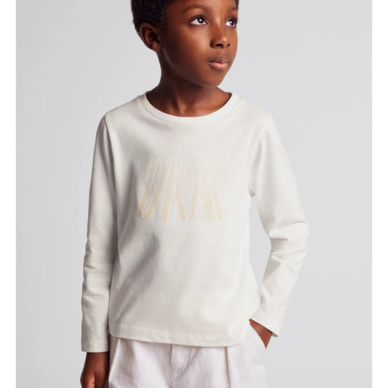 디올 로고 기본 티