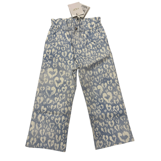 CD 전판 레오파드 바지