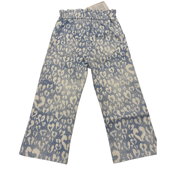 CD 전판 레오파드 바지