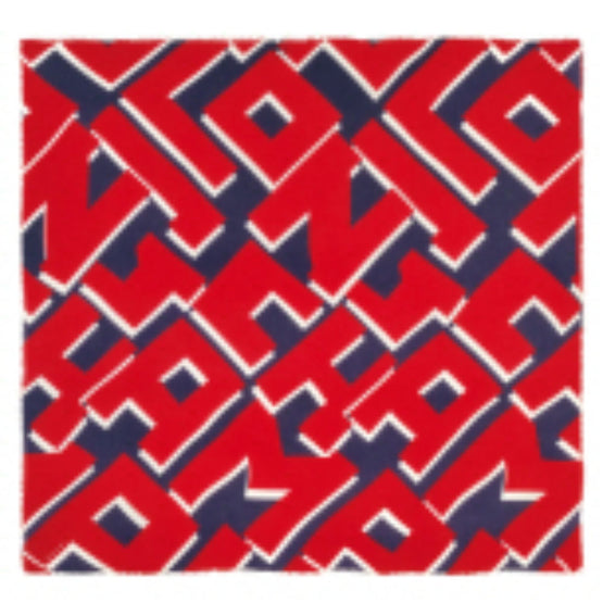 740 Scarves, stoles .../ 50055MOB733 /Stoles Navy/Red/